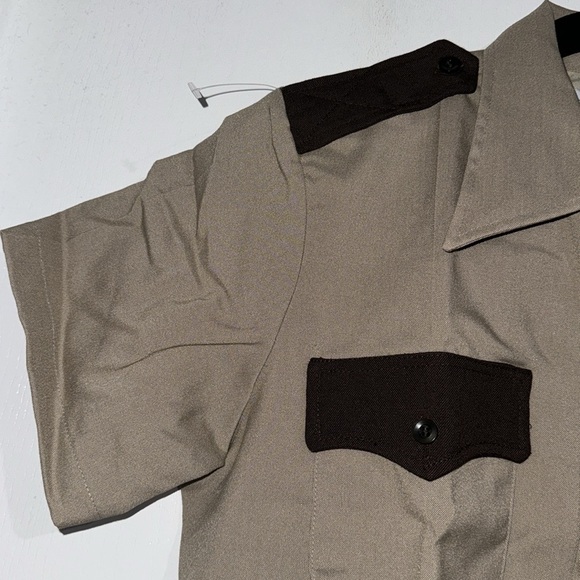 California Highway Patrol The Deputy Short Sleeve Button Down Shirt NWOT - Picture 4 of 12